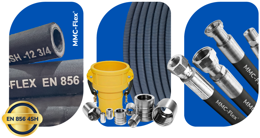 MANGUEIRAS, CORREIAS E CONEXÕES