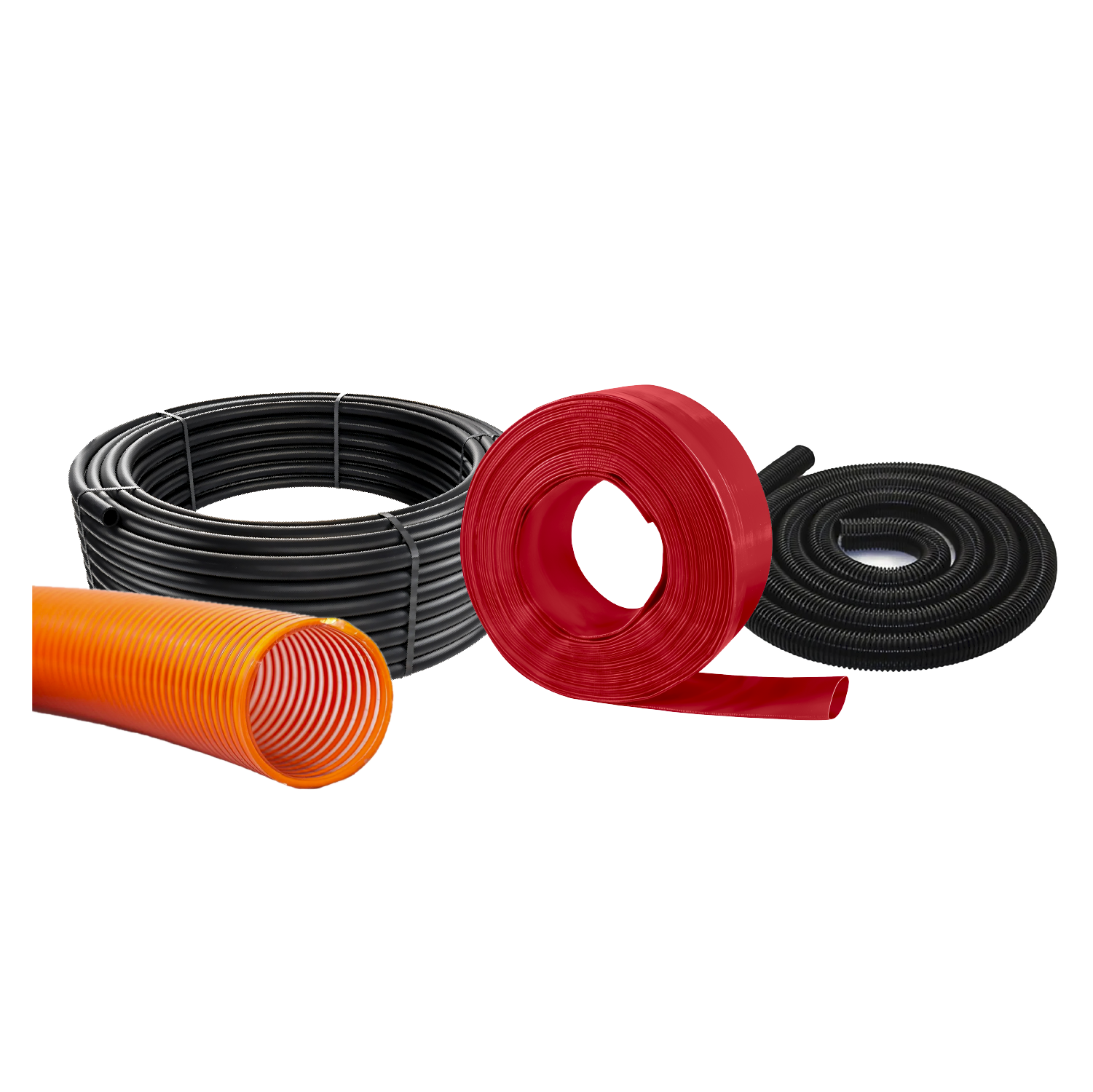 Mangueiras em PVC e Borracha